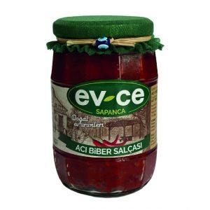 Ev-ce Acı Biber Salçası 360 gr.